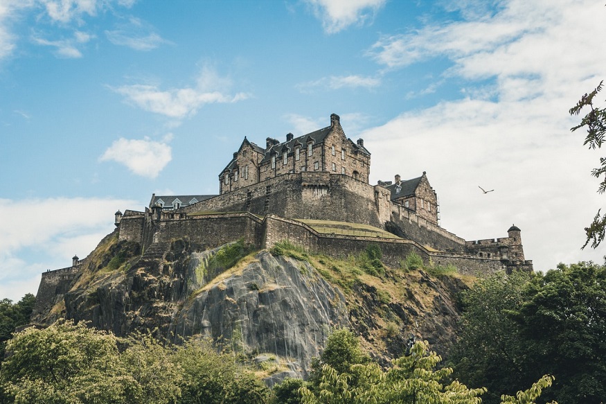 scotland road trip, Edinburgh Castle 